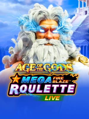 Mega Fire Blaze Age of the Gods Roulette Live