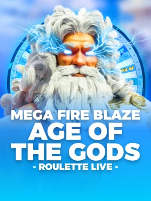 Mega Fire Blaze Era dos Deuses Roleta Ao Vivo