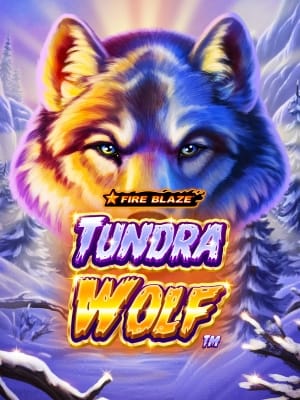 Fire Blaze Golden Tundra Wolf